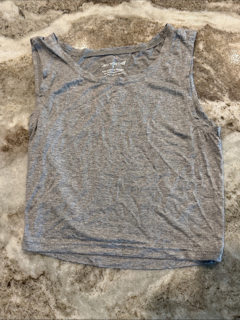 Jed North Heather Gray Women's Tank Top